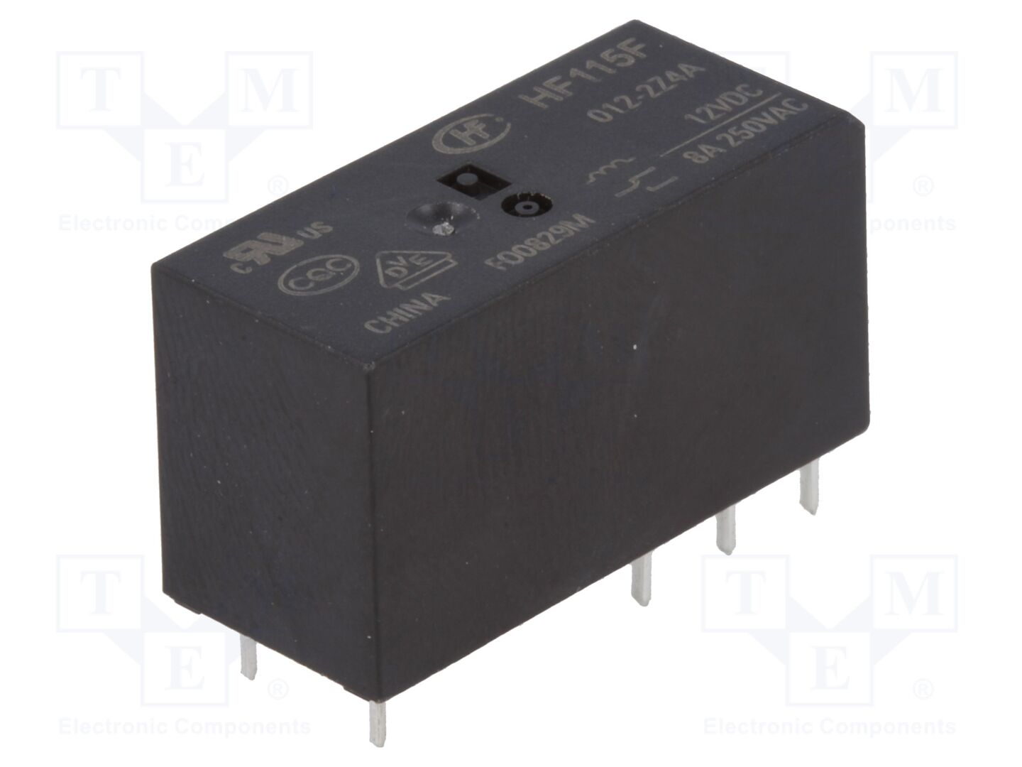 HONGFA RELAY HF115F/012-2Z4A Miniatyylielektromagneettinen rele 12VDC