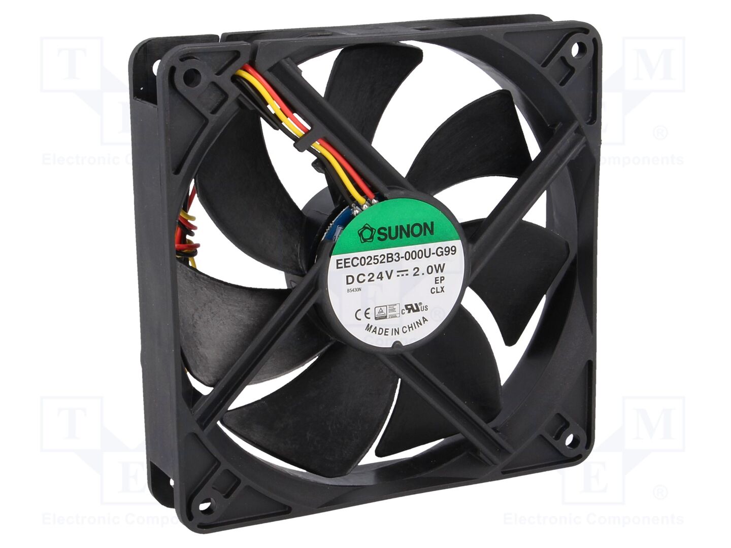 SUNON EEC0252B3-G99 Aksiaalipuhallin 24VDC