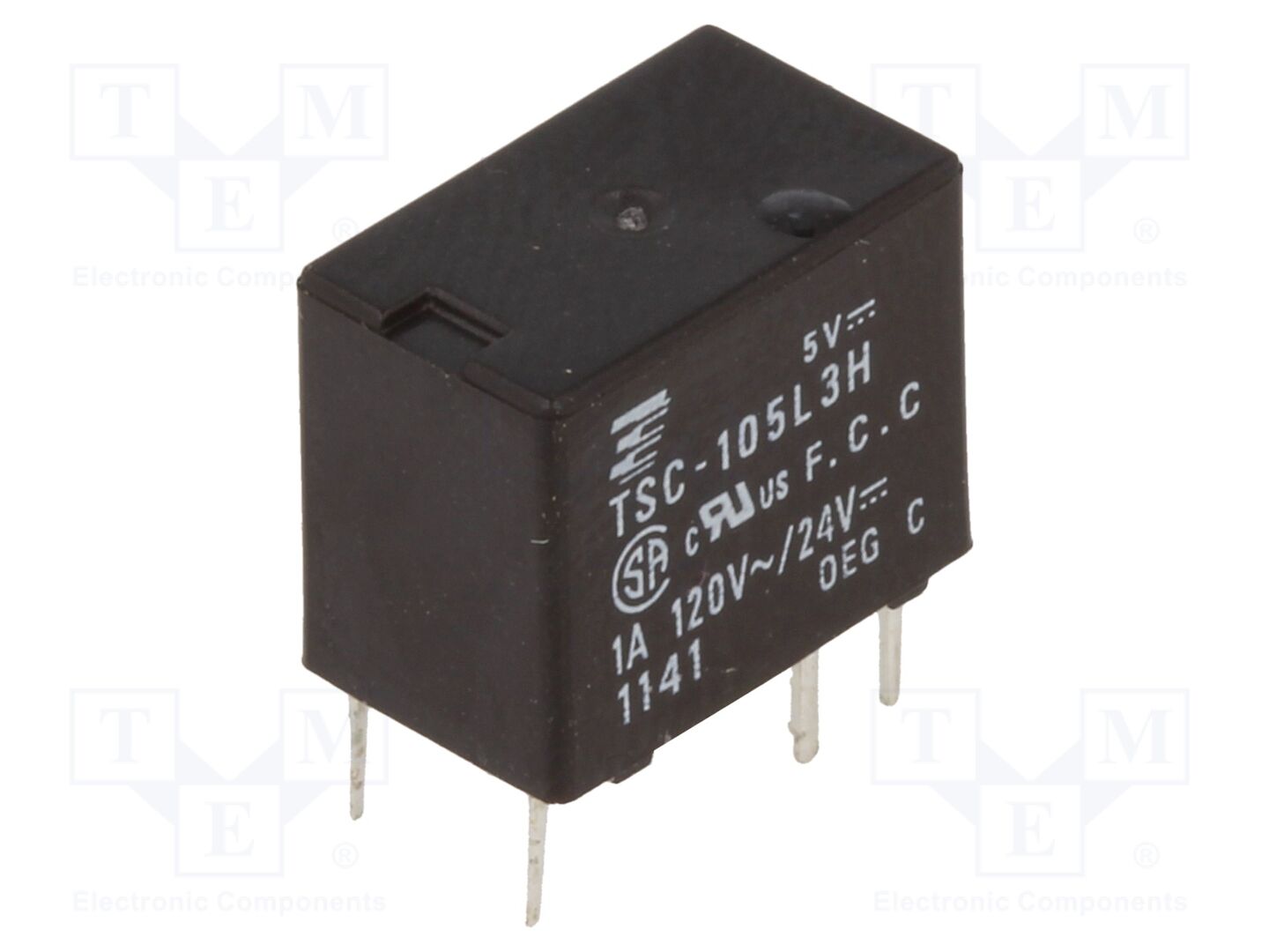 TE Connectivity TSC-105L3H Sähkömagneettinen rele 5VDC