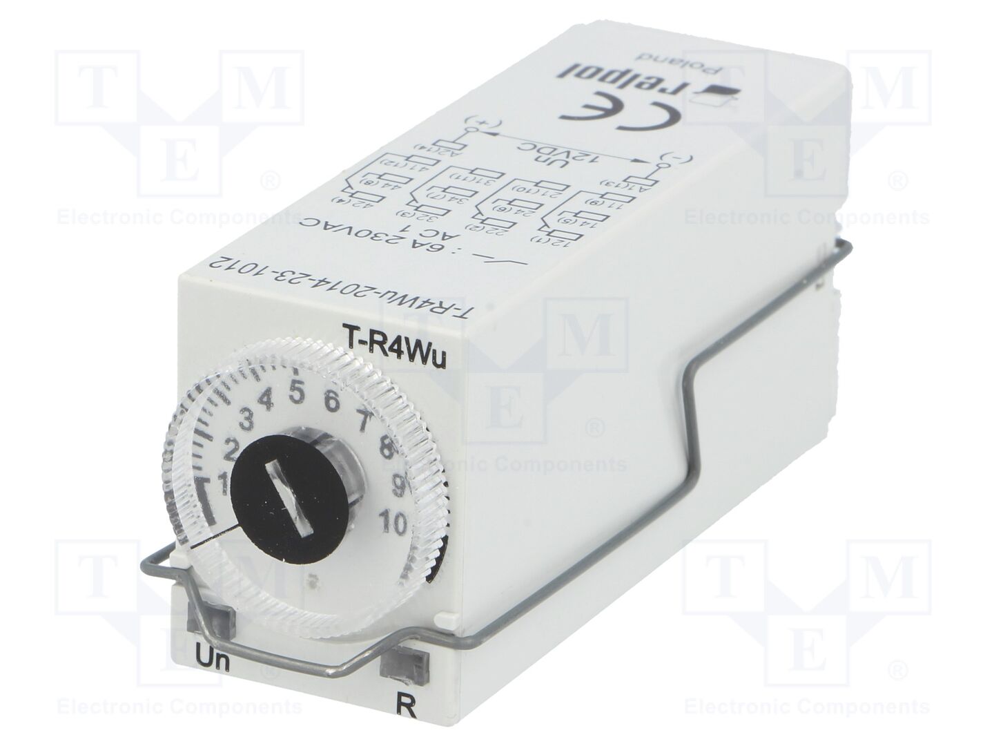 RELPOL T-R4-WU-12VDC Ajastin 0,1s÷100h