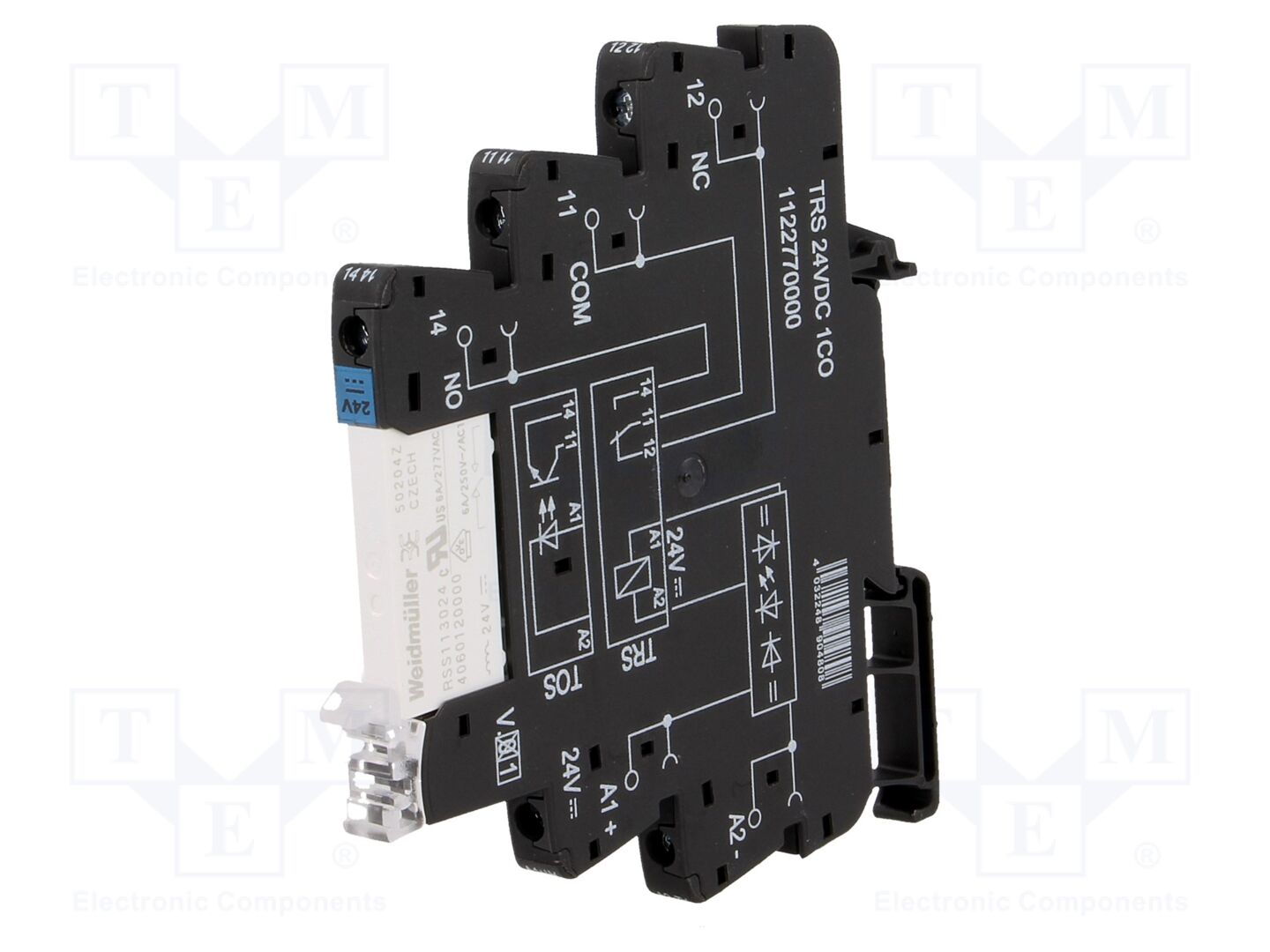 WEIDMÜLLER TRS-24VDC-1CO Interfaisirele 24VDC, 6A