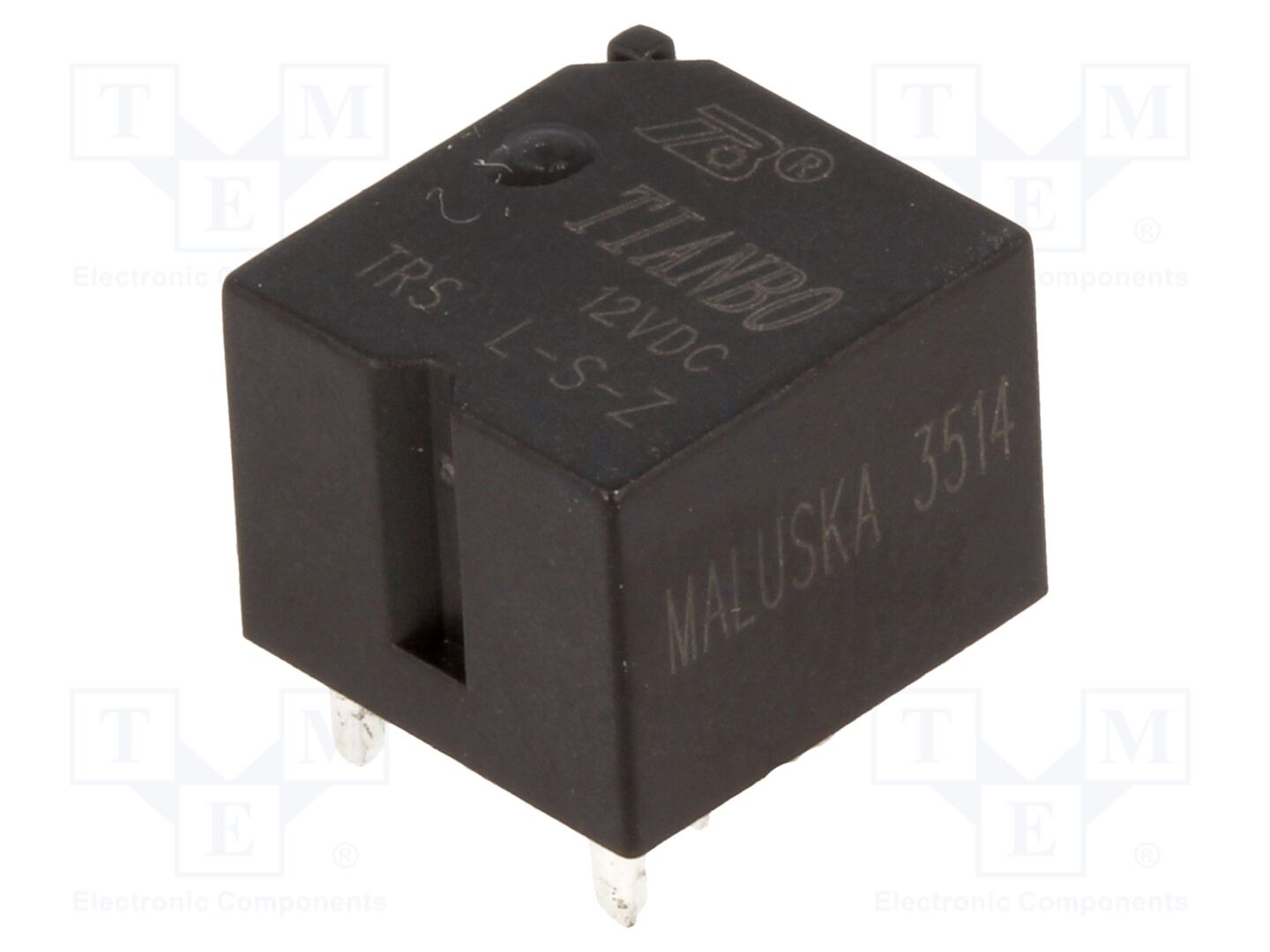 TIANBO TRS-L-12 Sähkömagneettinen rele 12VDC (50 kpl erä)