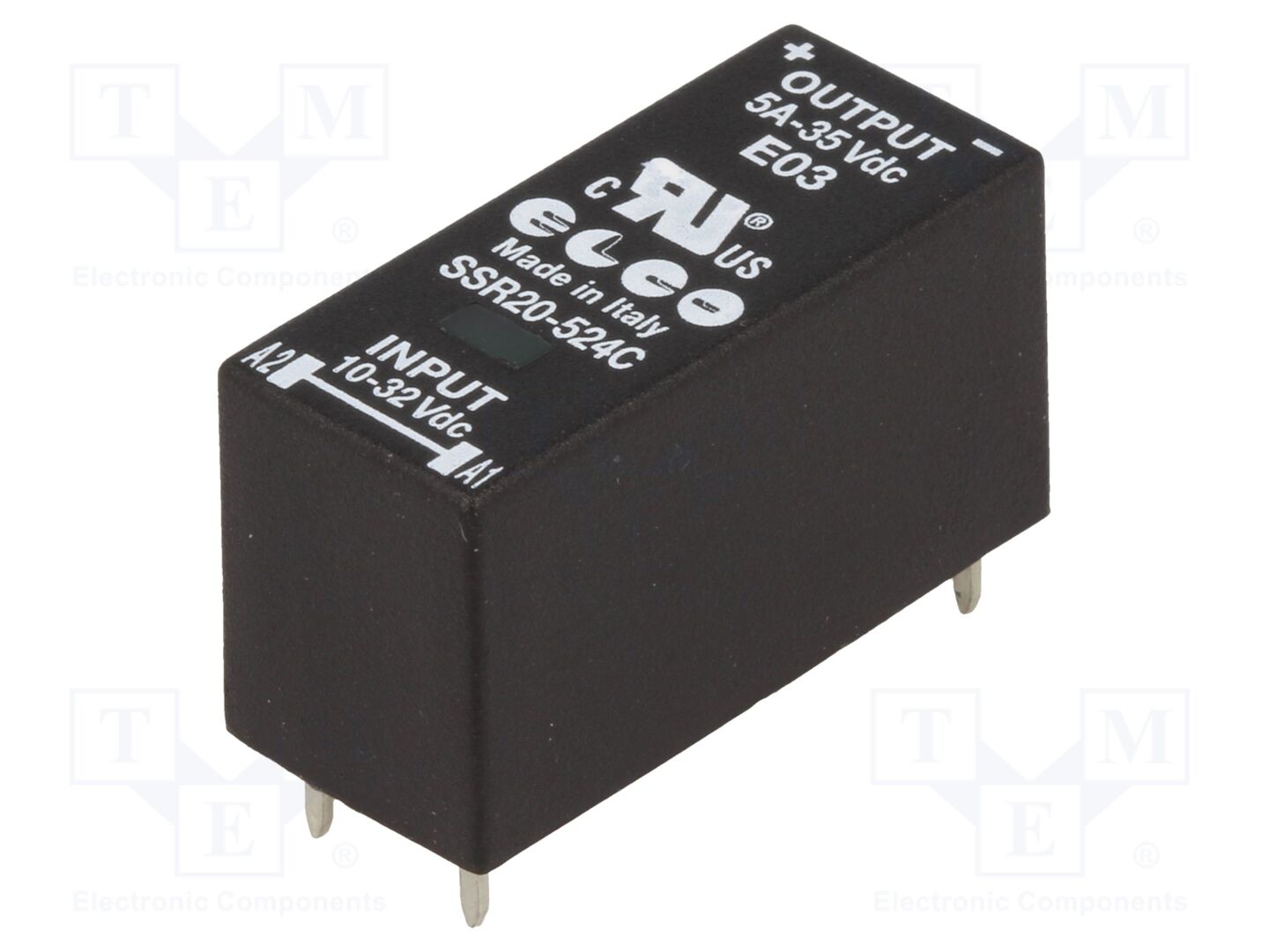ELCO SRL SSR20-524C Puolijohderele 5A