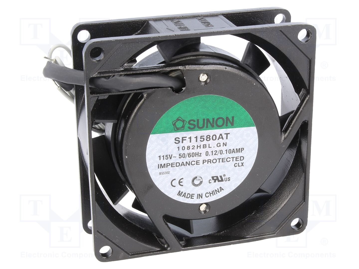 SUNON SF11580AT1082HB Aksiaalituuletin 115VAC