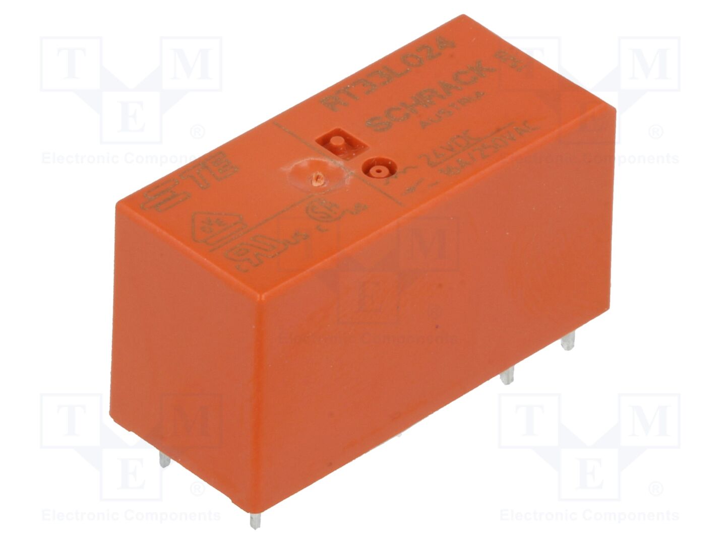 TE Connectivity RT33L024 Elektromagneettinen rele 24VDC