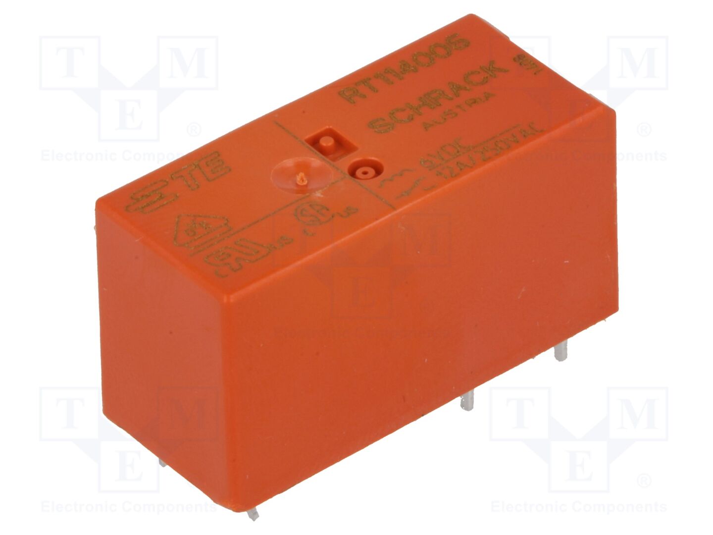 TE Connectivity RT114006 Sähkömagneettinen rele 6VDC