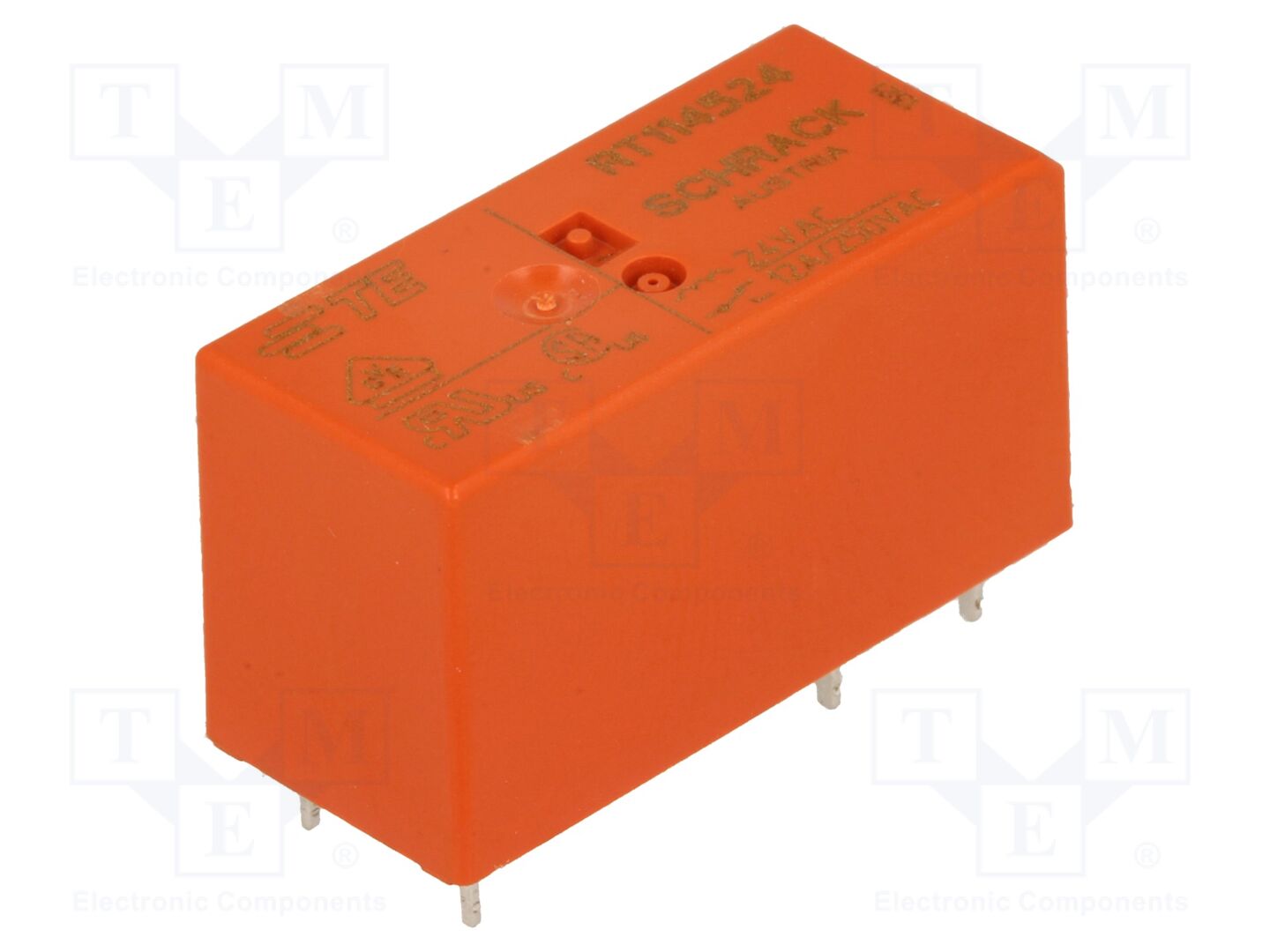 TE Connectivity RT114524 Sähkömagneettinen rele 24VAC