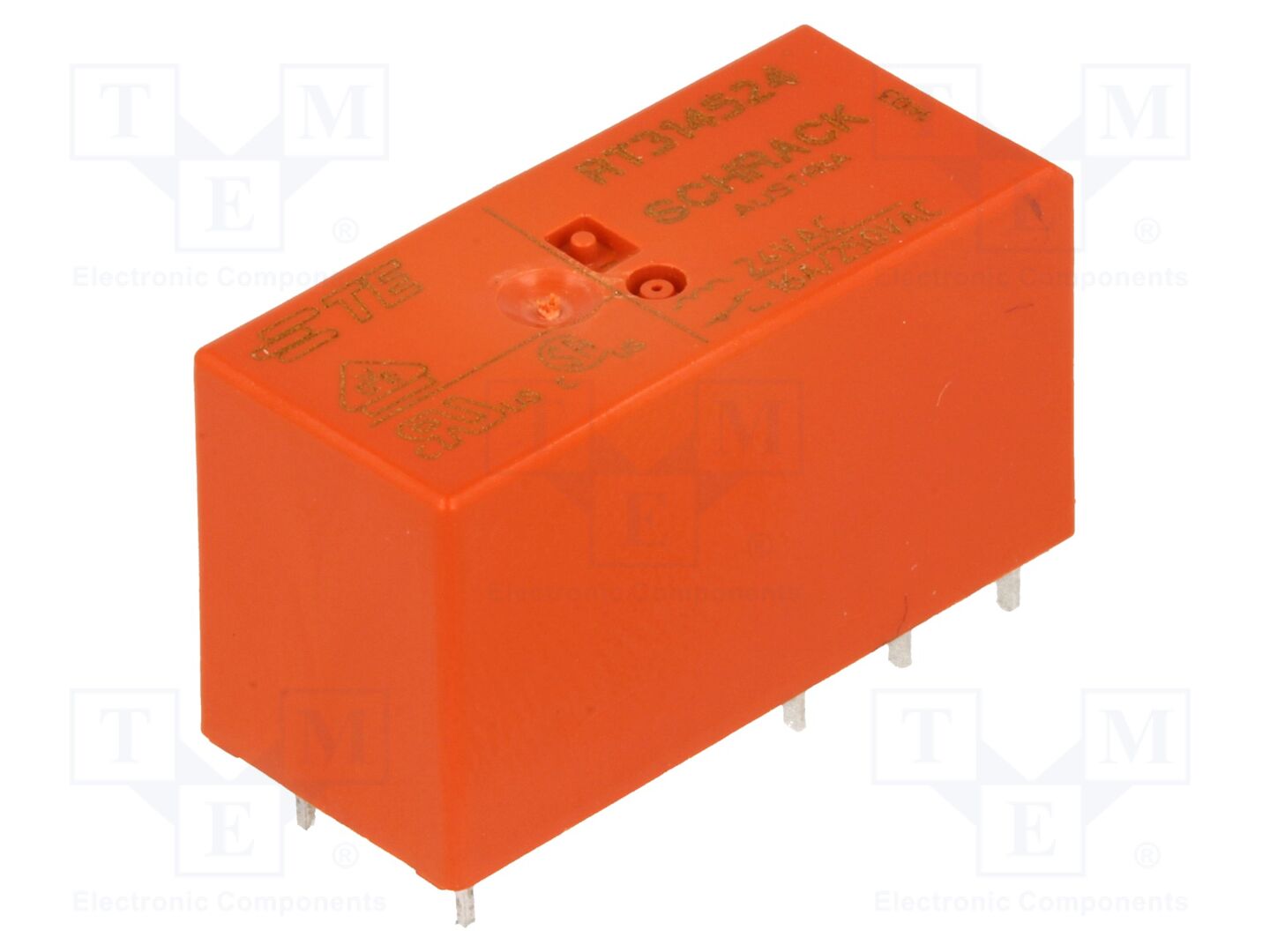 TE Connectivity RT314524 Elektromagneettinen rele 16A