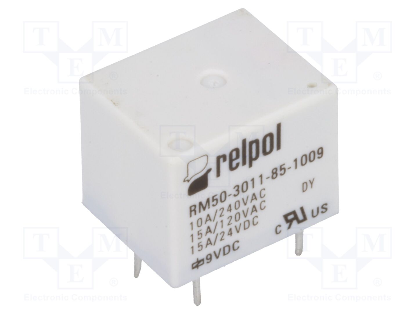 RELPOL RM50-P-09 Sähkömagneettinen rele 9VDC 10A