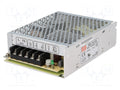 MEAN WELL RS-75-24 Sisäänrakennettu kytkentäsähkölaite 75W 24VDC