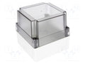 FIBOX PC125/125HT Kotelo 130x130x125mm