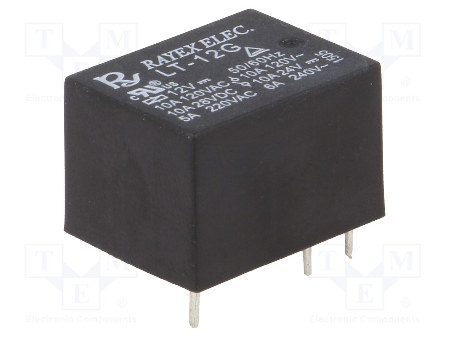 Recoy/RAYEX ELECTRONICS LT-12G Sähkömagneettinen rele 12VDC (50 kpl erä)