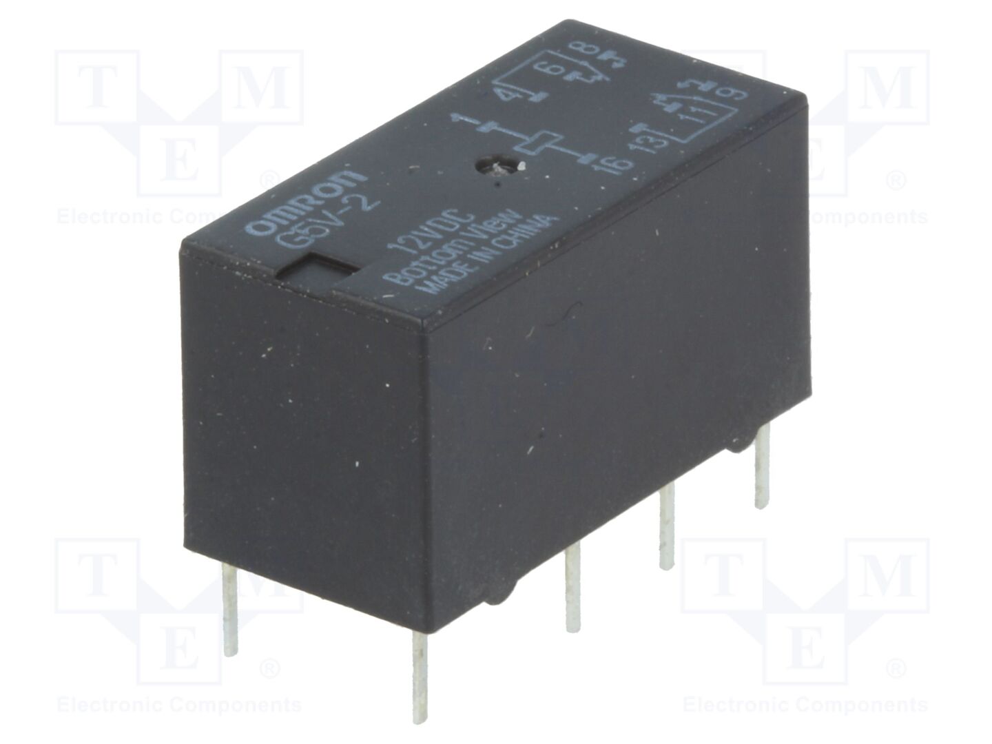 OMRON Electronic Components G5V2-12 Sähkömagneettinen rele 12VDC