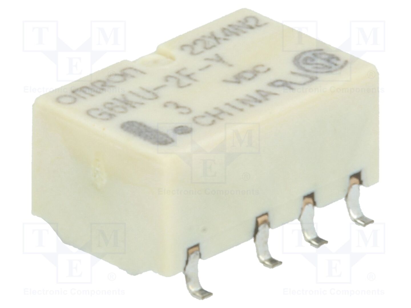 OMRON Electronic Components G6KU-2F-Y-3DC Elektromagneettinen rele 3VDC