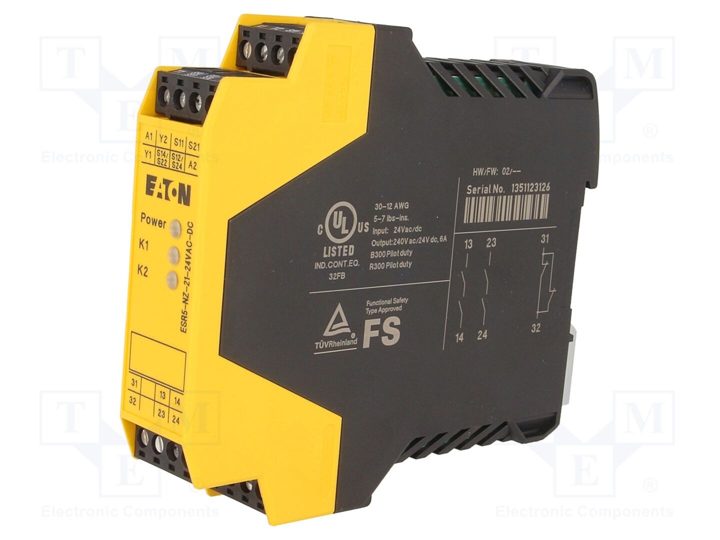 EATON ELECTRIC ESR5-NZ-21-24VACDC Turvarele 24VAC/24VDC