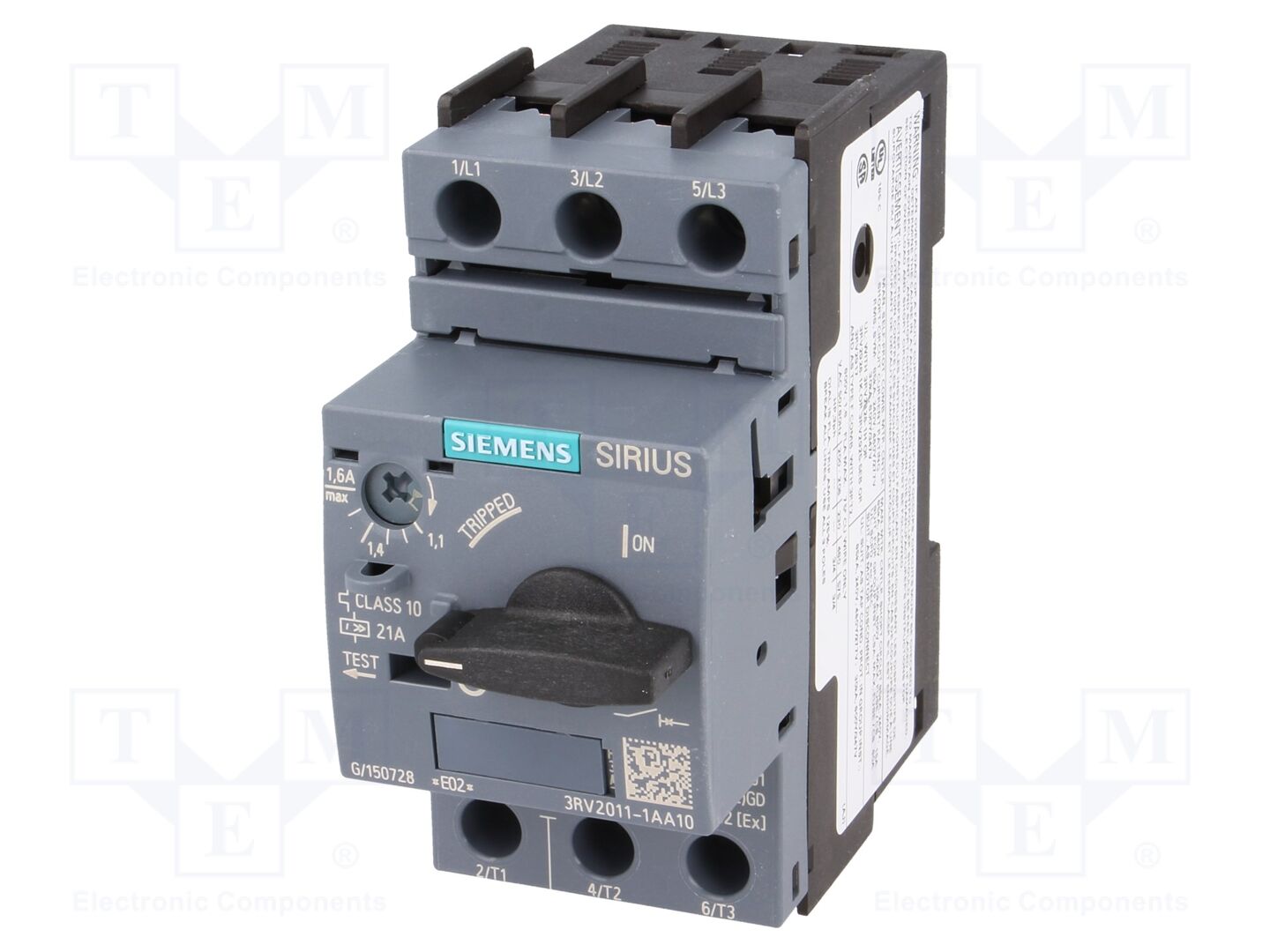 SIEMENS 3RV2011-1AA10 Moottorinsuojakatkaisija 0,55kW