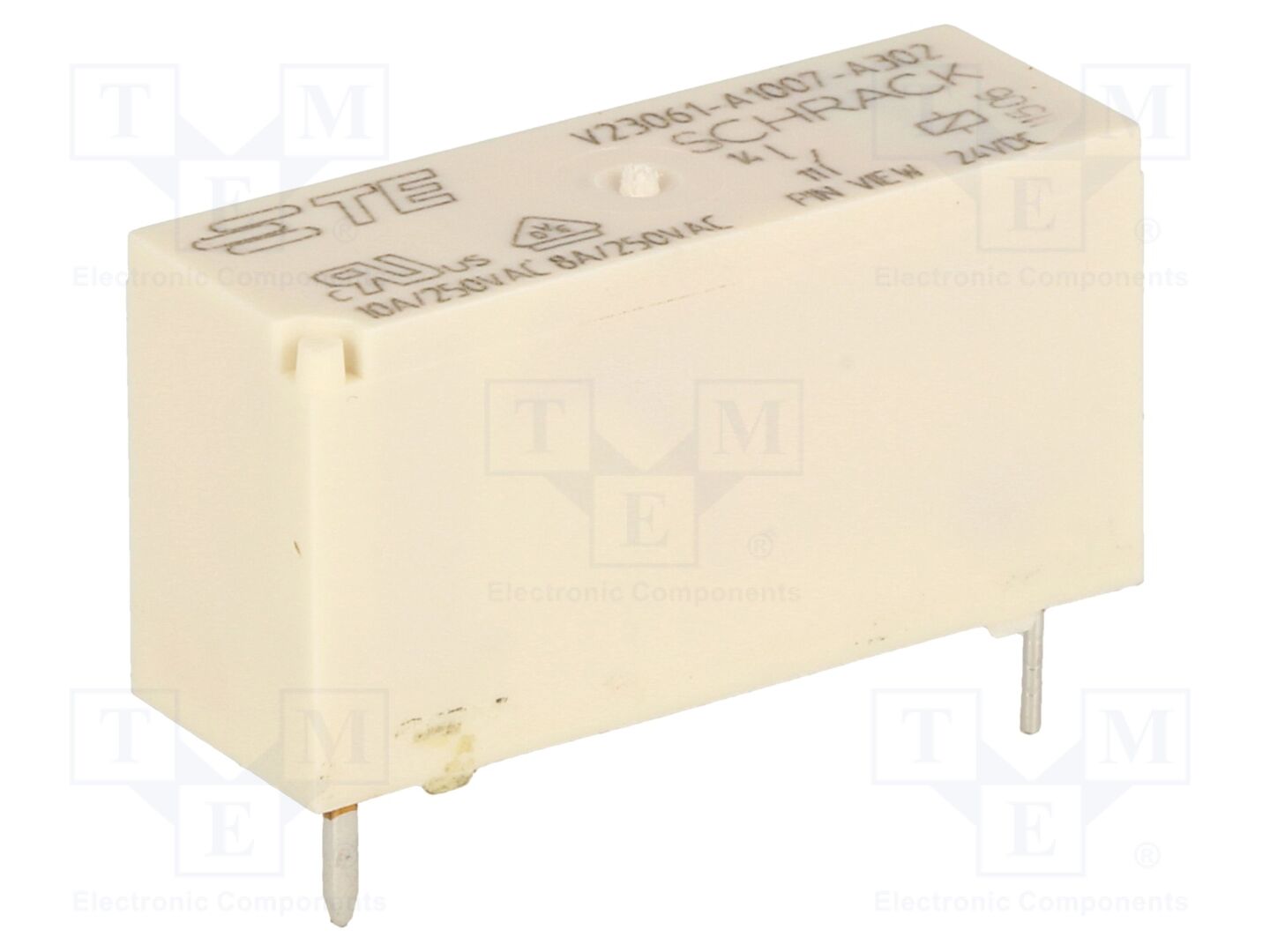 TE Connectivity V23061A1007A302 Miniatuurisähkömagneettirele 24VDC