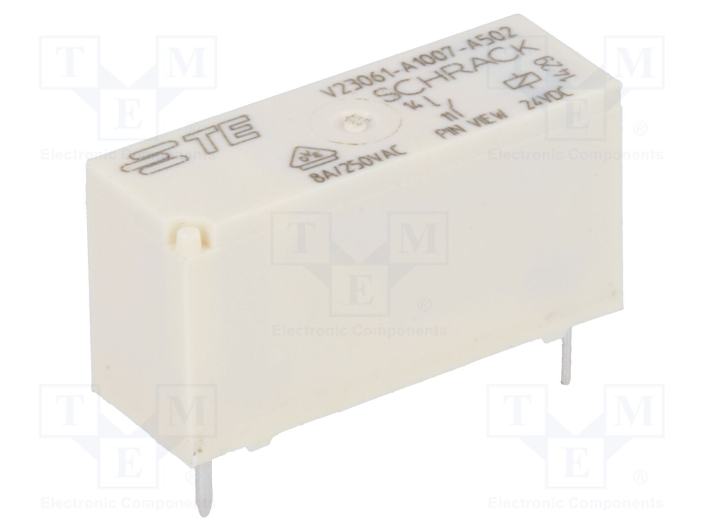 TE Connectivity V23061A1007A502 Miniatuurisähkömagneettirele 24VDC