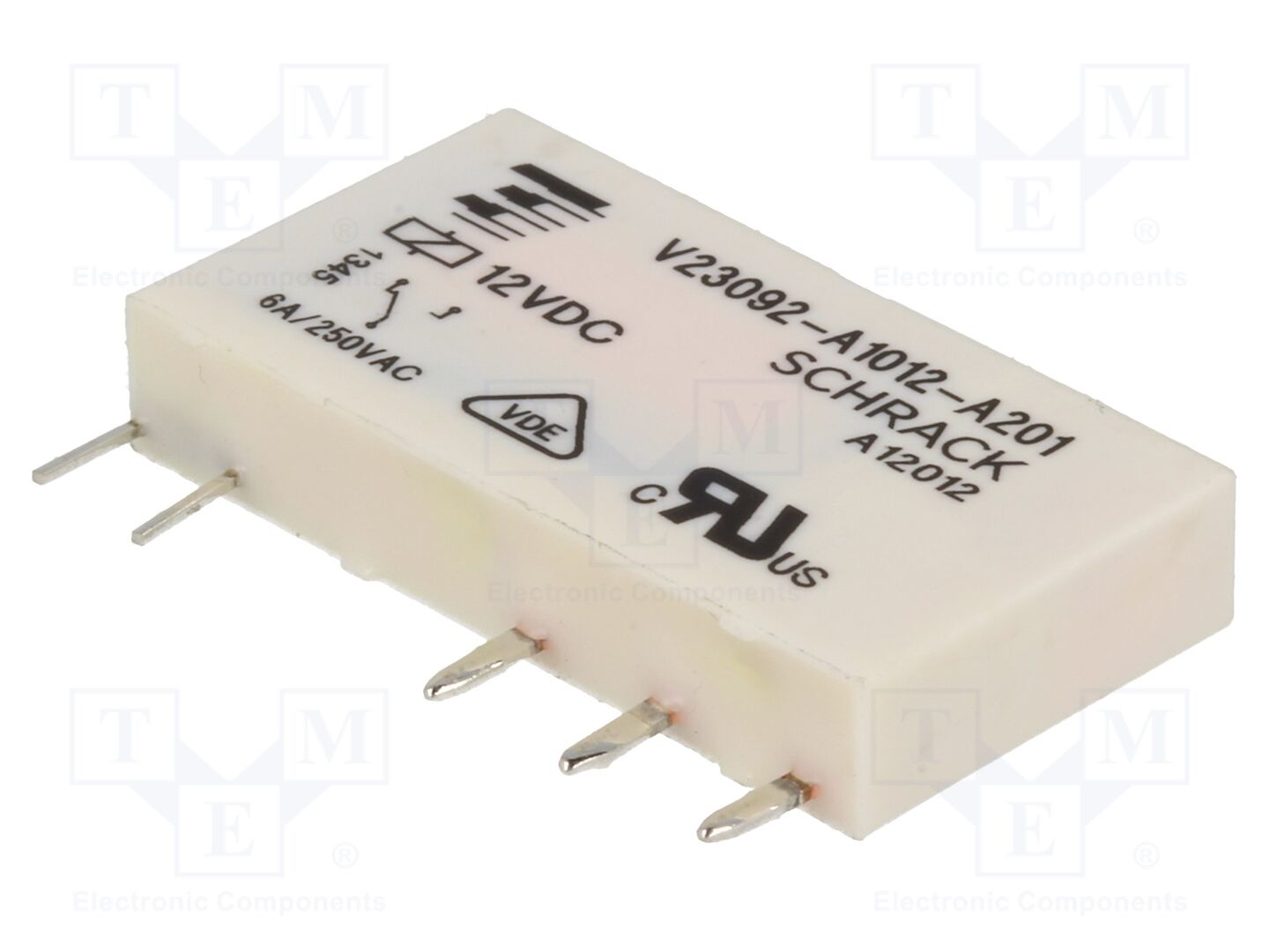 TE Connectivity V23092A1012A201 Sähkömagneettinen rele 12VDC