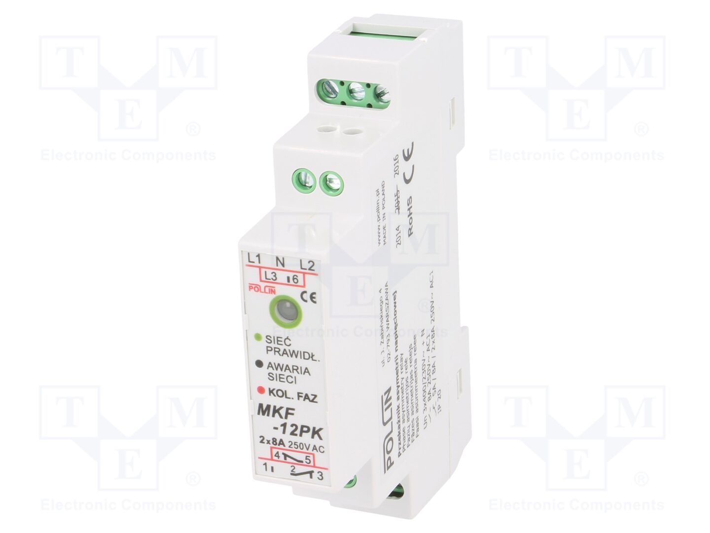 POLLIN MKF-12PK Valvontarele SPDT