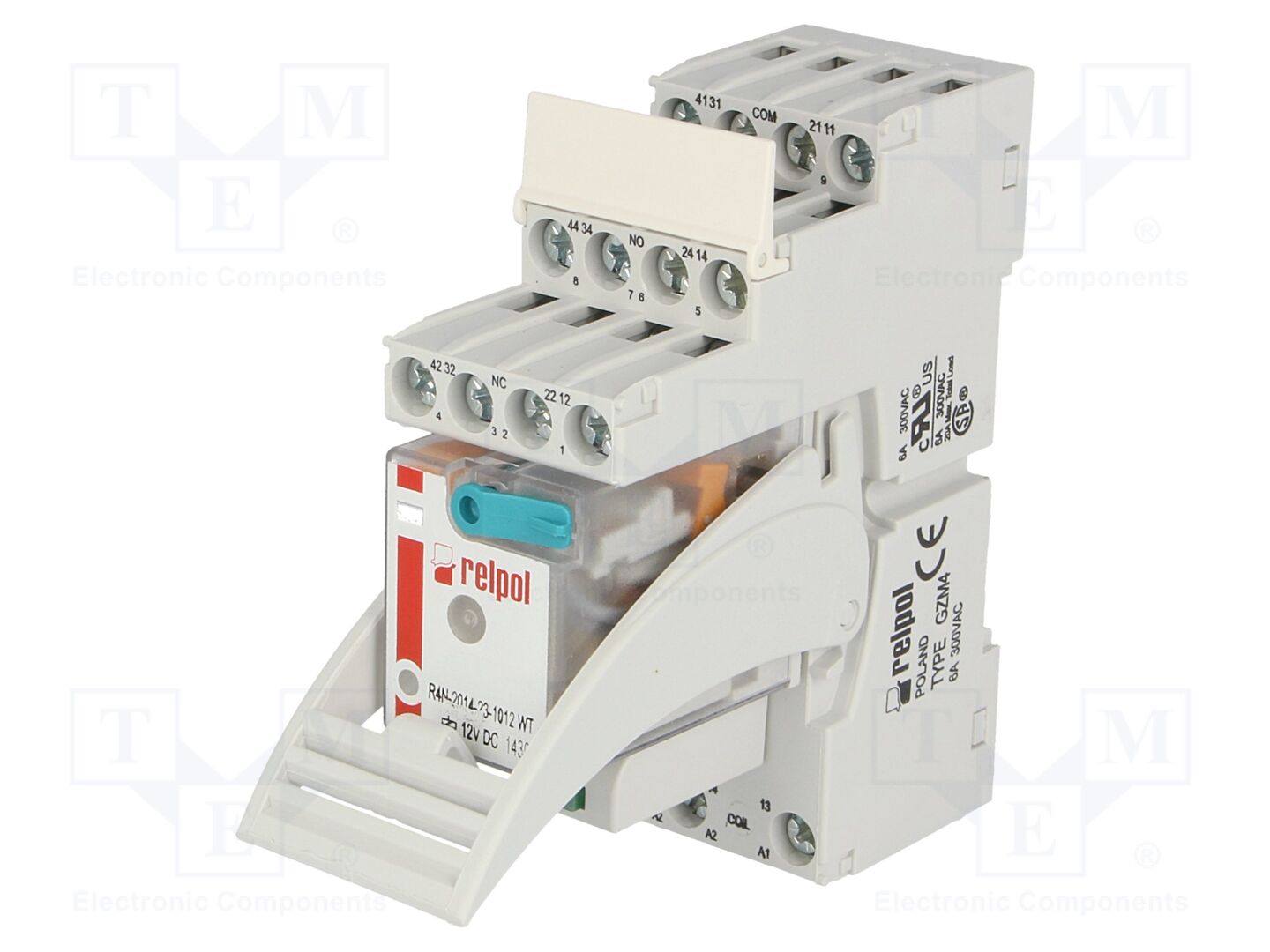 RELPOL PIR4012DC00LD Rele 12VDC 6A