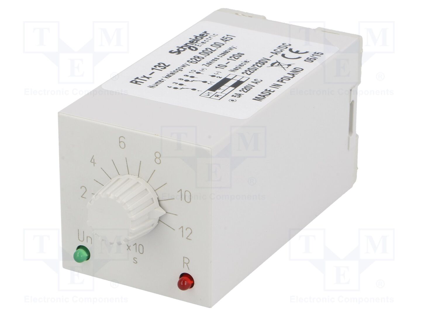 SCHNEIDER ELECTRIC RTX132-220-120S Analoginen ajastin 10-120s