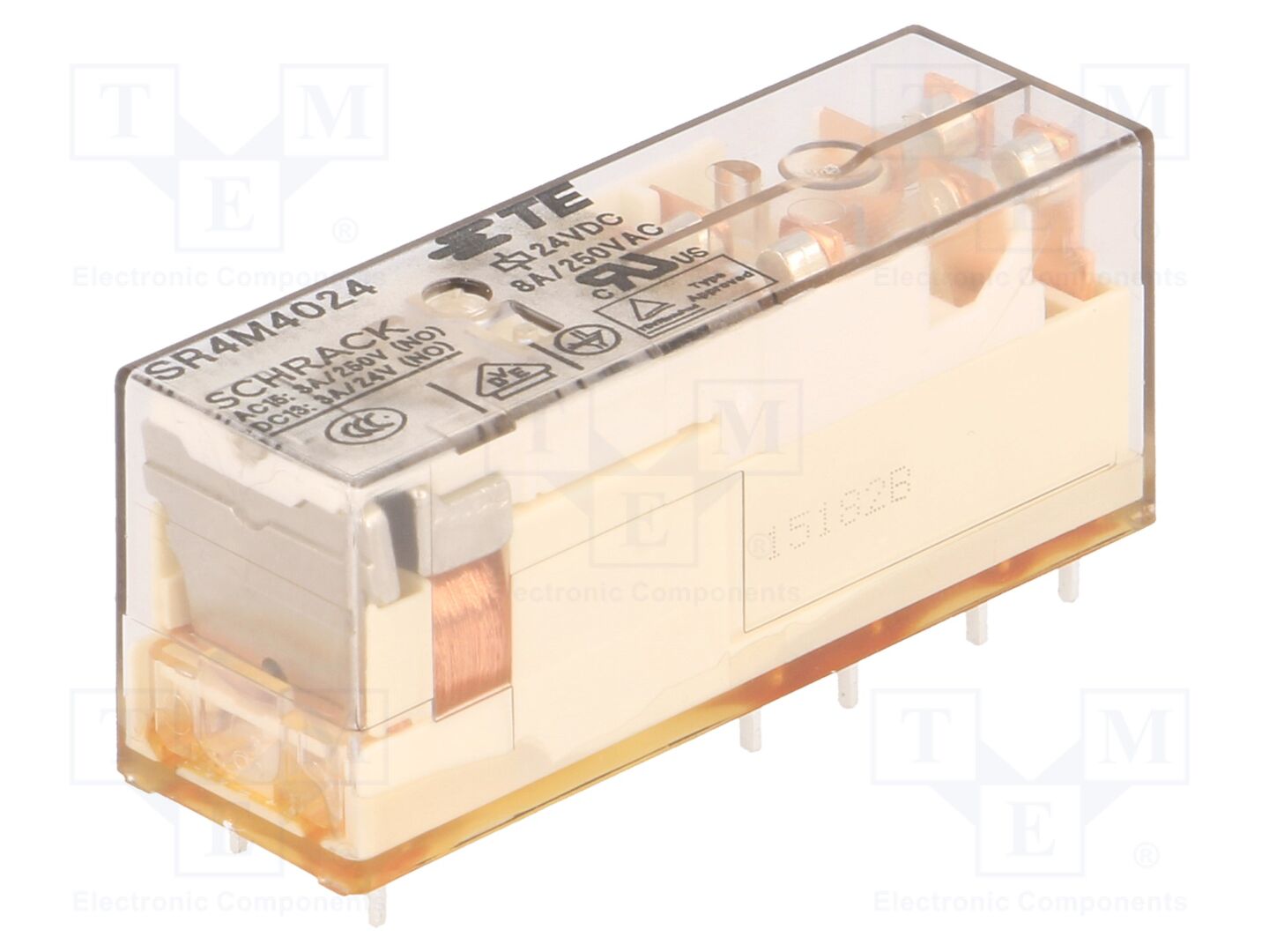 TE Connectivity SR4M4024 Sähkömagneettinen rele 24VDC