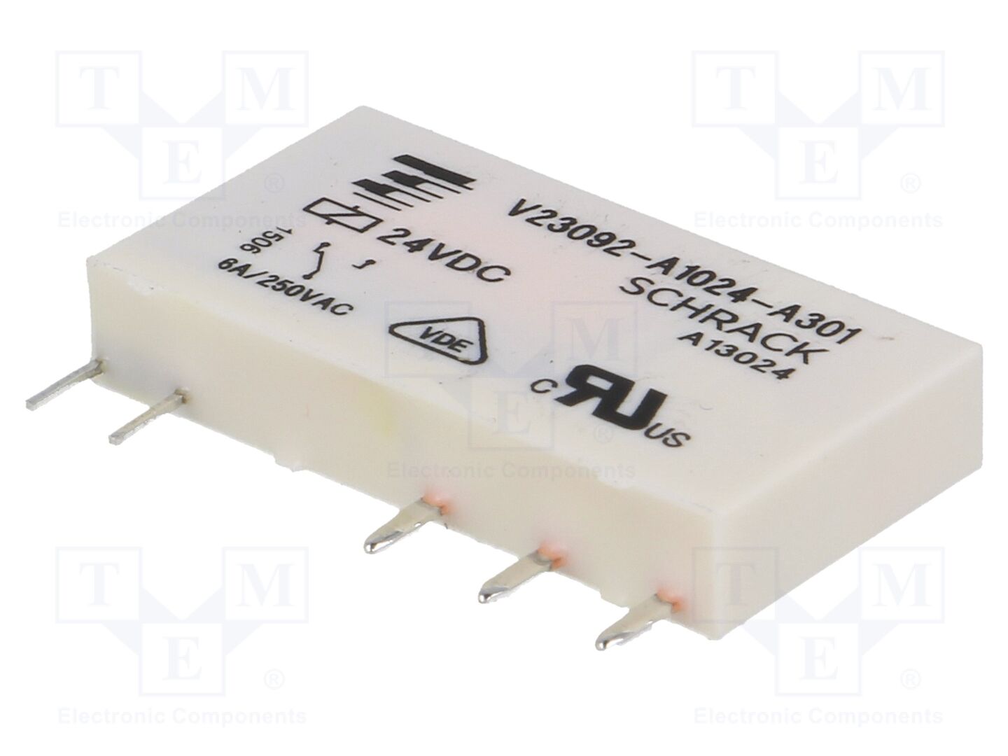 TE Connectivity V23092A1024A301 Sähkömagneettinen rele 24VDC