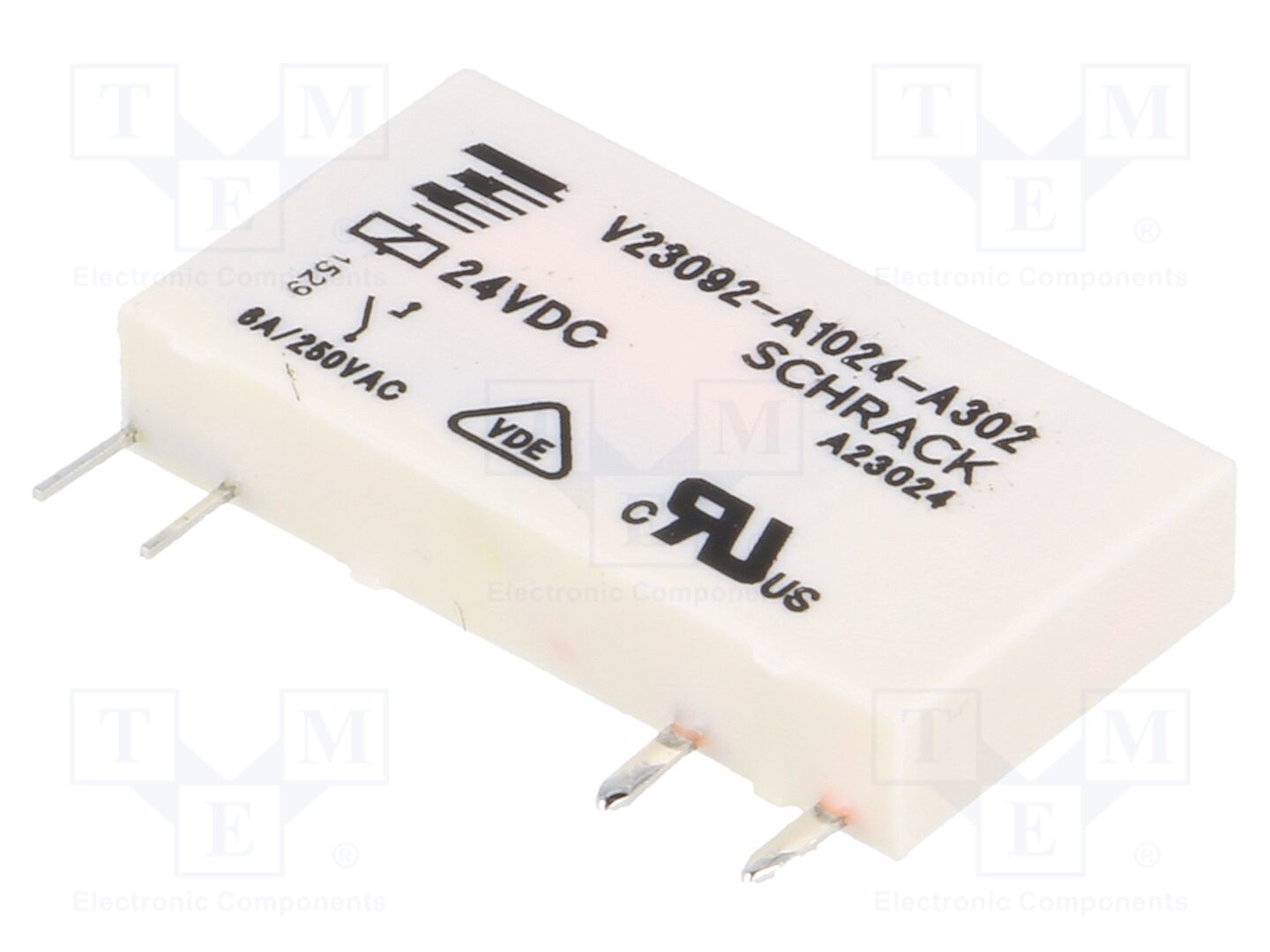 TE Connectivity V23092A1024A302 Miniatuurisähkömagneettinen rele 24VDC