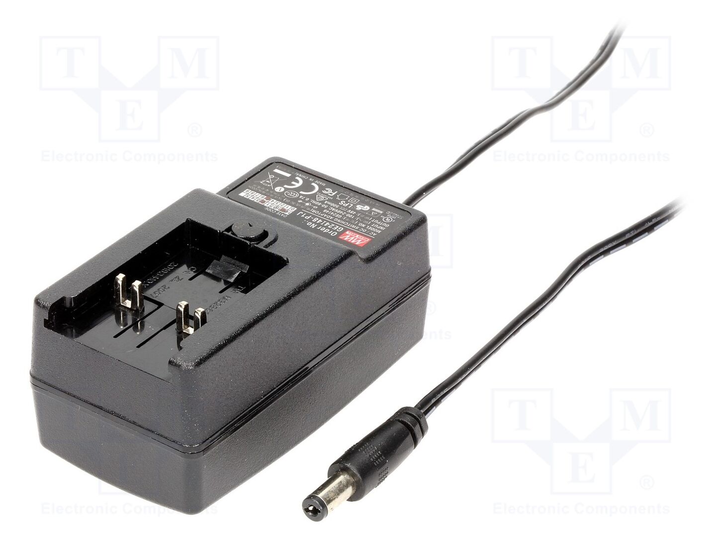 MEAN WELL GE24I48-P1J Kytkinmuuntaja Plug-in 24V 0.5A