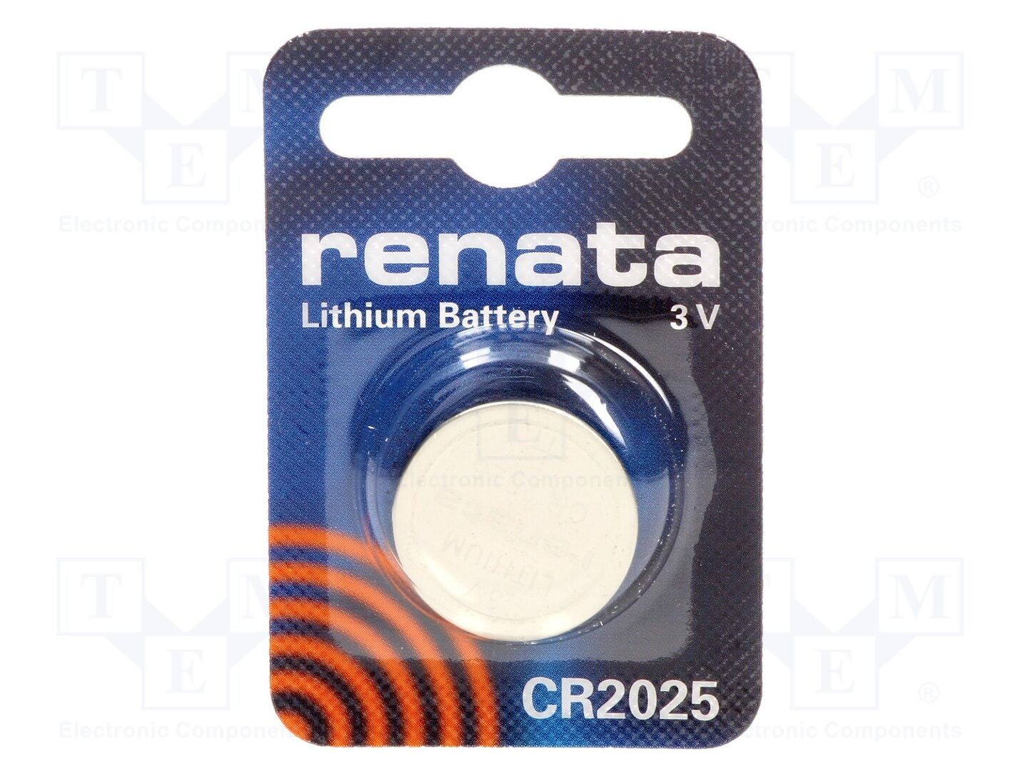 RENATA BAT-CR2025/RE-B Litiumparisto CR2025 3V (50 kpl erä)