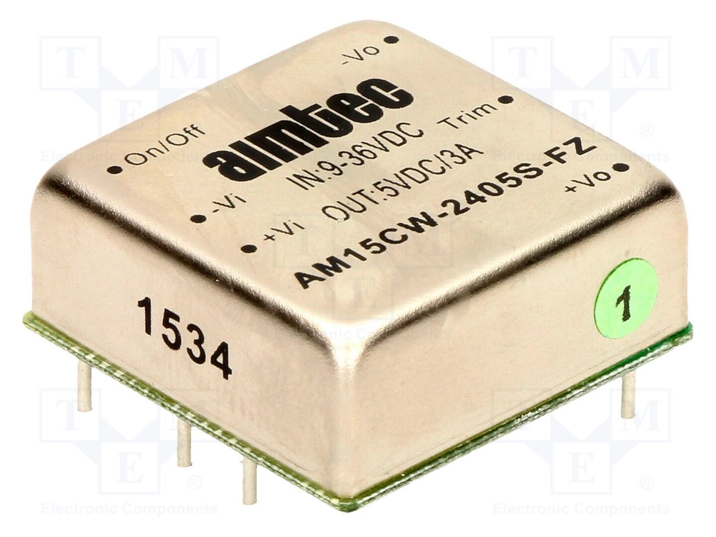 AIMTEC AM15CW-2405S-FZ DC/DC-muunnin 15W