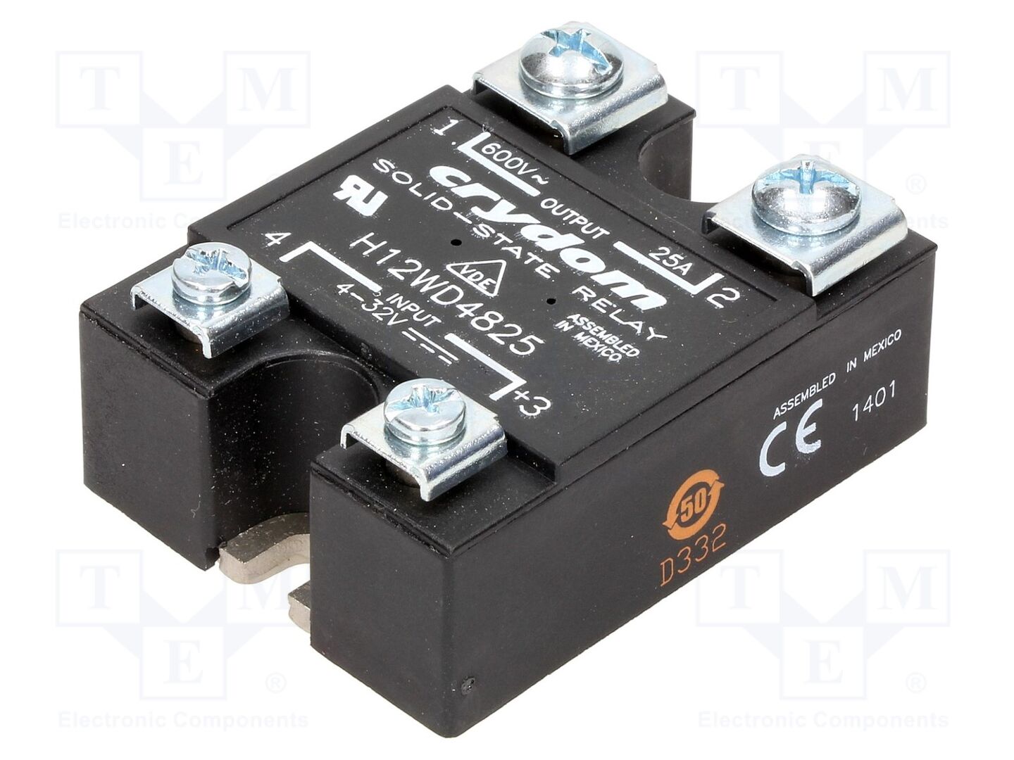 SENSATA / CRYDOM H12WD4825 Puolijohderele 25A