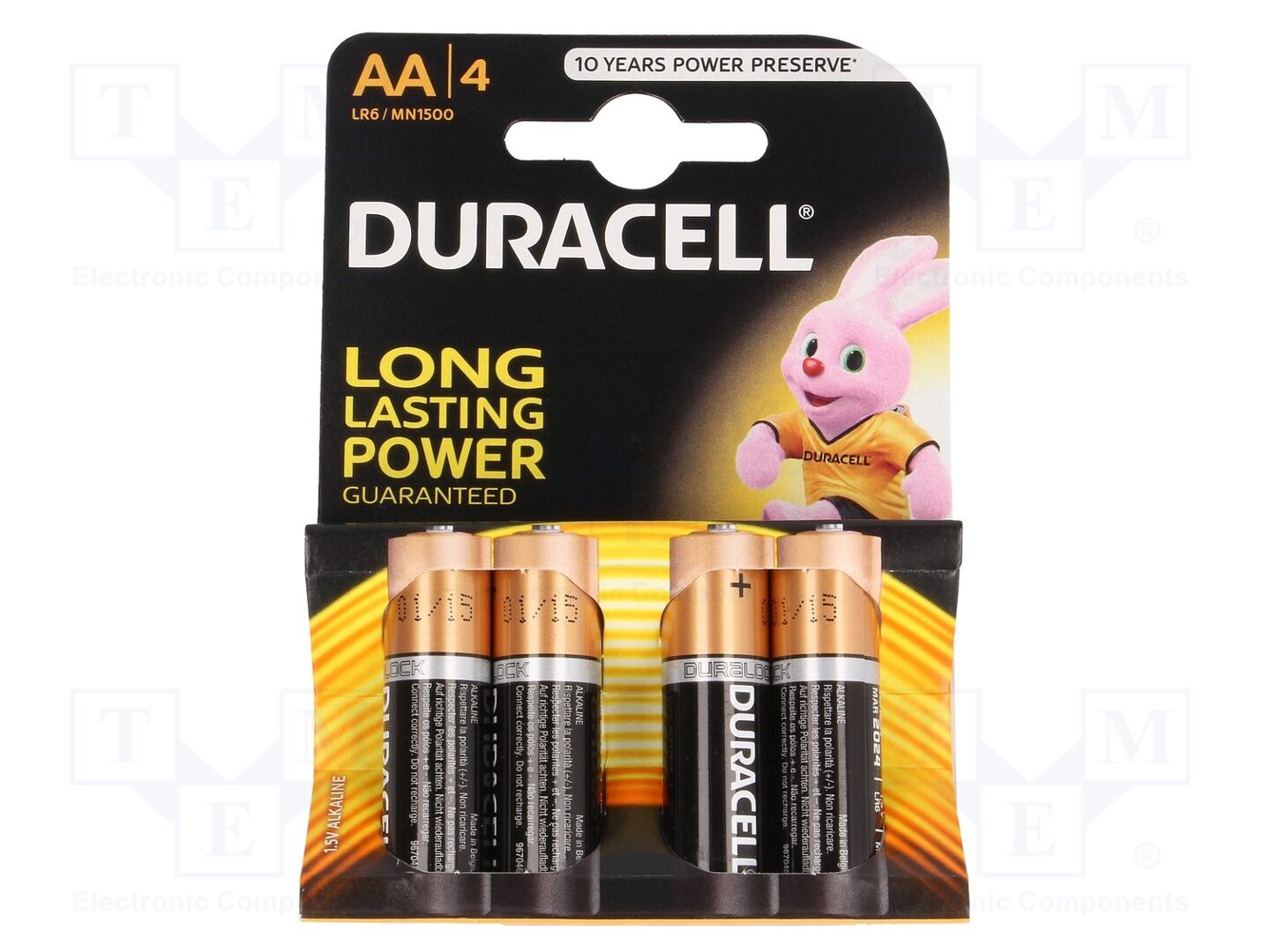 DURACELL BAT-LR6/DR-B4 Alkaliparisto AA 1.5V