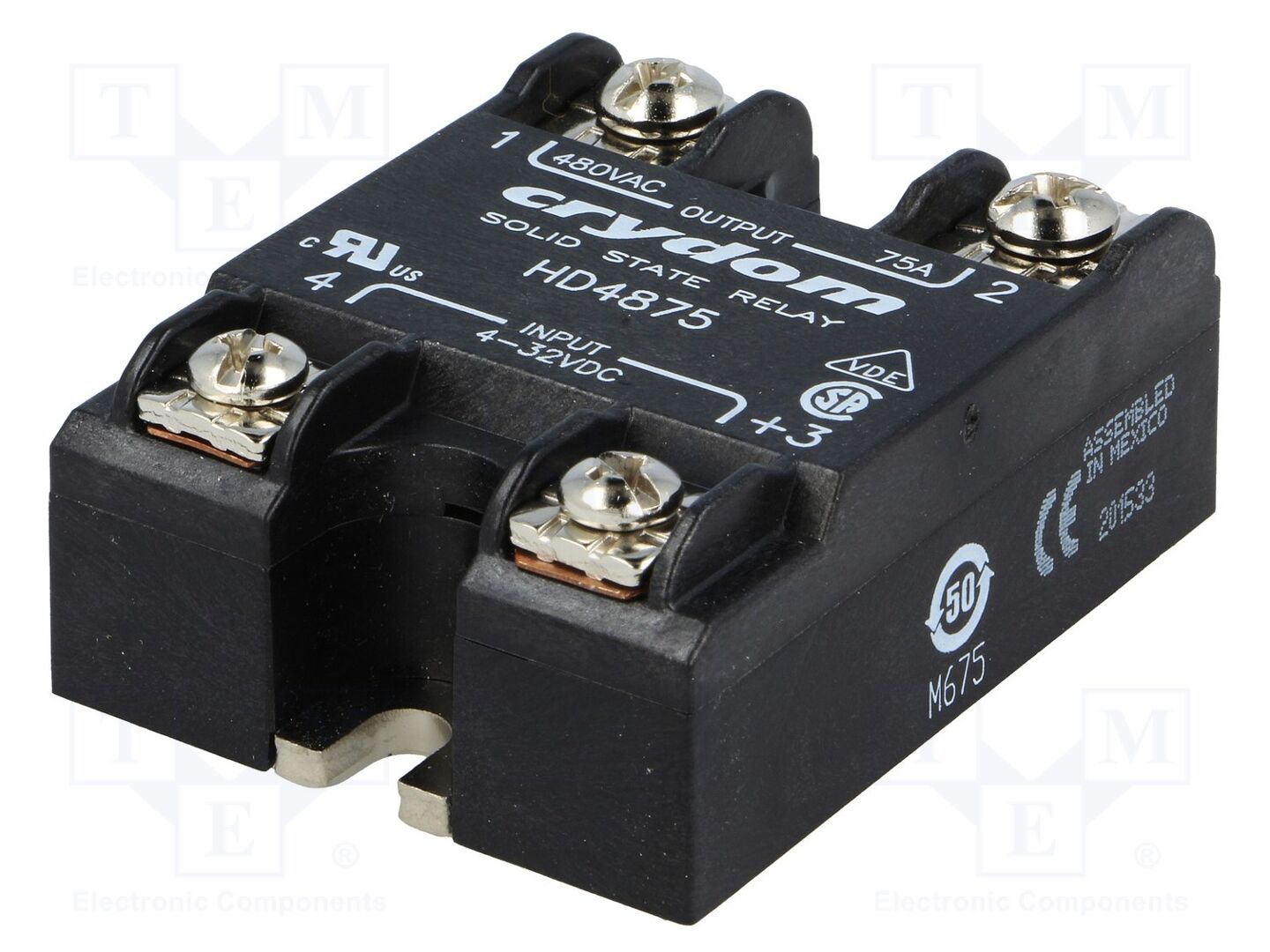 SENSATA / CRYDOM HD4875 Puolijohderele 75A
