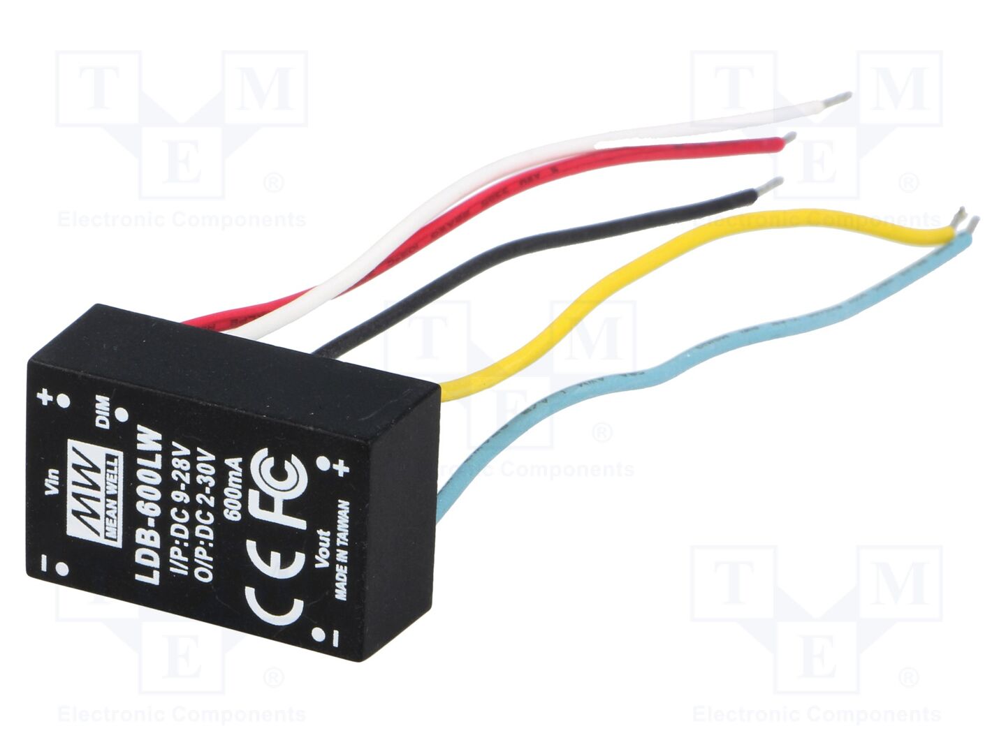 MEAN WELL LDB-600LW DC/DC Muunnin 18W