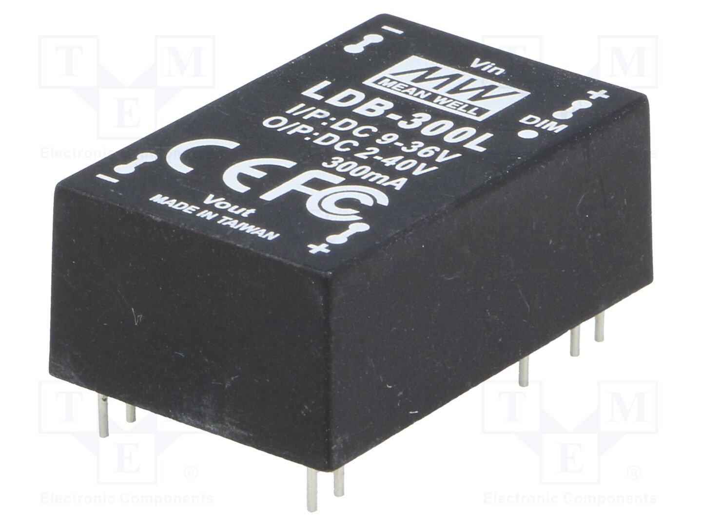 MEAN WELL LDB-300L DC/DC-muunnin 12W