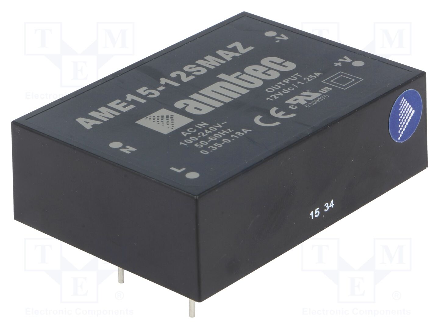 AIMTEC AME15-12SMAZ AC/DC-muunnin 15W