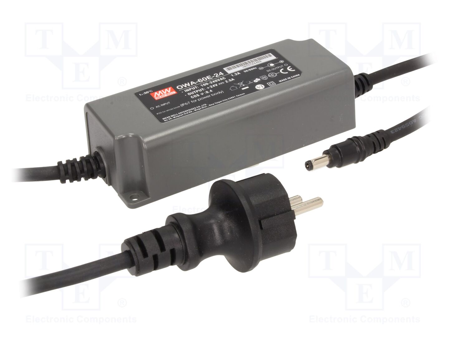 MEAN WELL OWA-60E-24 LED-virtalähde 60W 24VDC