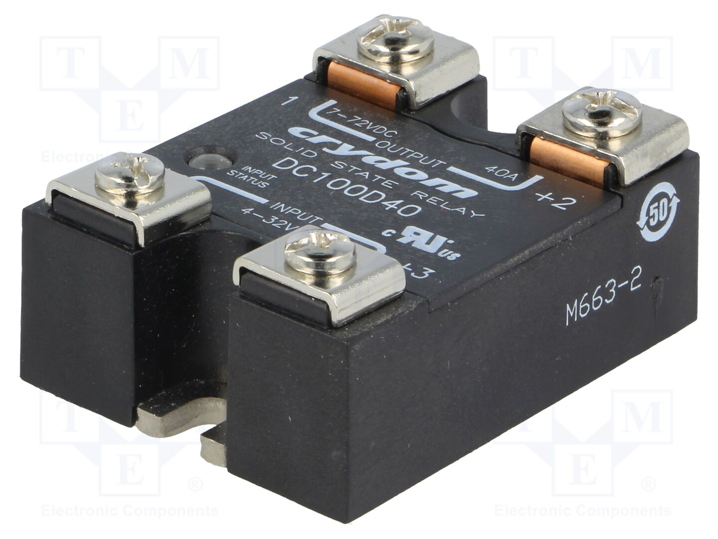 SENSATA / CRYDOM DC100D40 Kiinteän tilan rele 40A