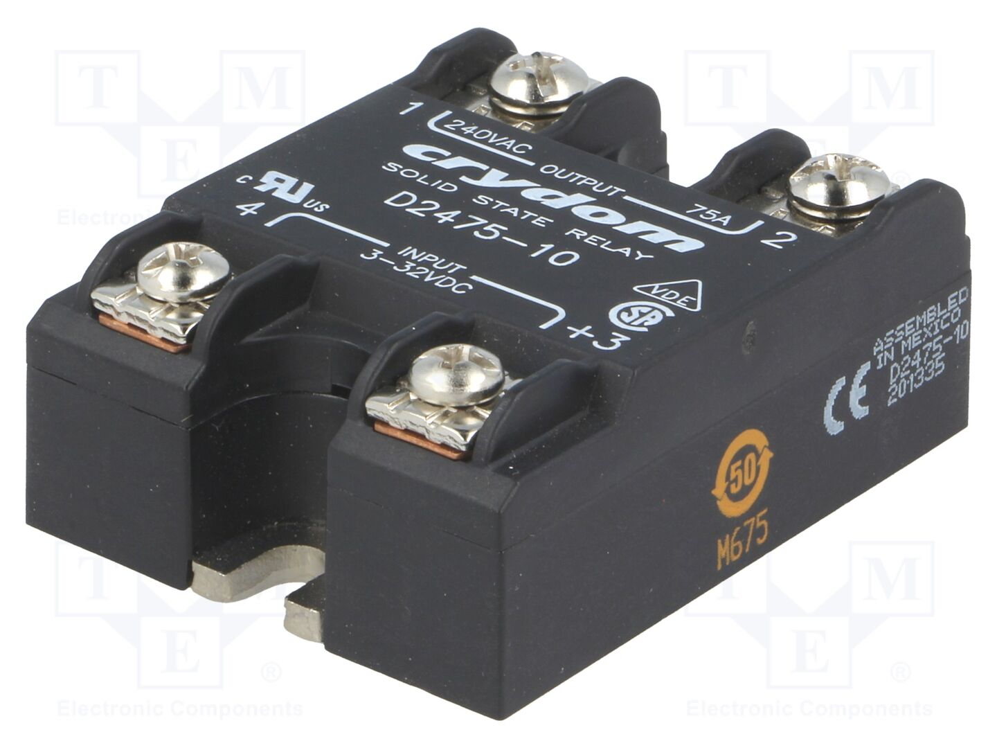 SENSATA / CRYDOM D2475-10 Puolijohderele 75A