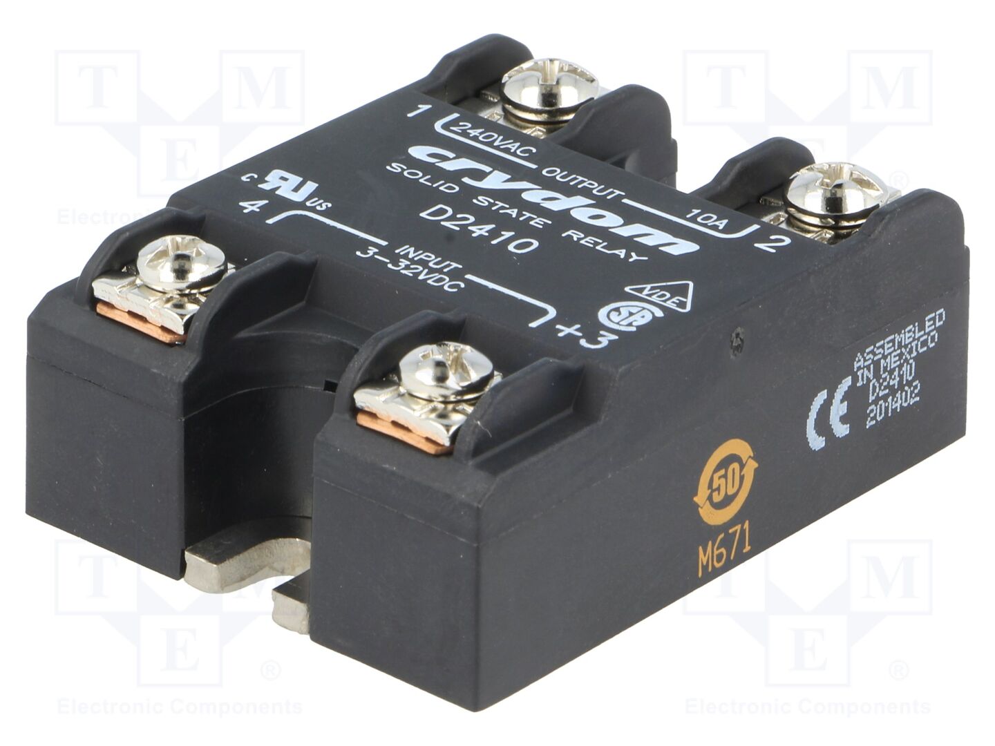 SENSATA / CRYDOM D2410 Kiinteän tilan rele 10A