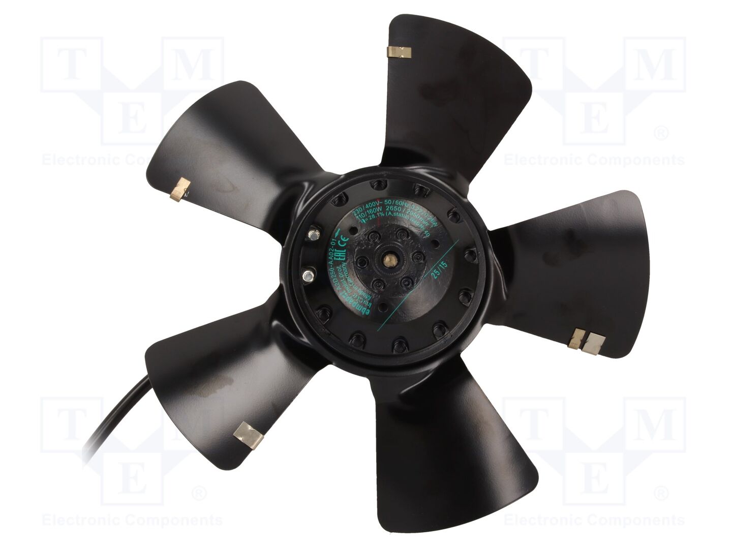 EBM-PAPST A2D250-AA02-01 Aksiaalipuhallin 230/400VAC