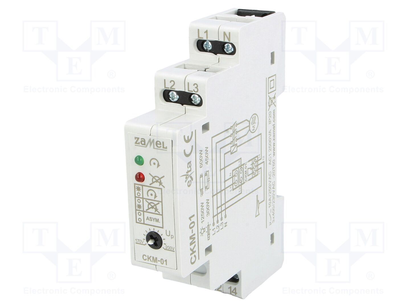 ZAMEL CKM-01 Valvontarele SPDT 1÷5s