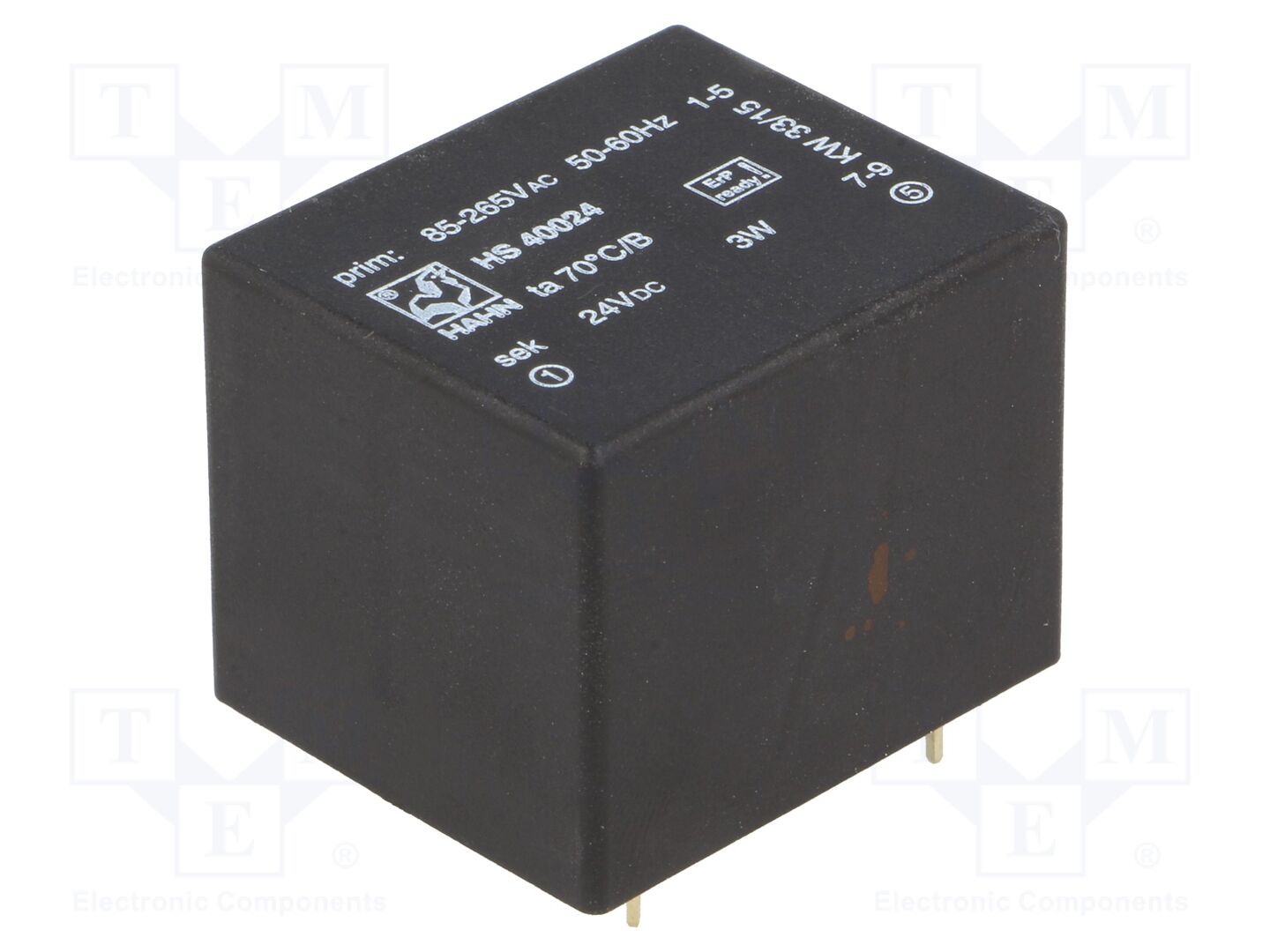 HAHN HS40024 Sisäänrakennettu kytkentäsähkölaite 3W 24VDC