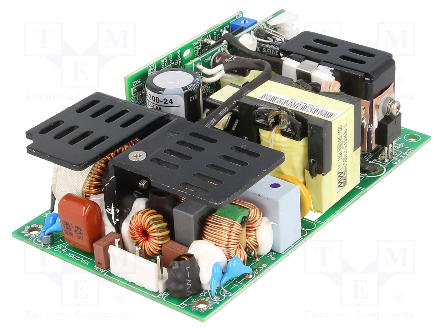 MEAN WELL RPS-300-24 Avoin kehikko kytkentävirtalähde 300W