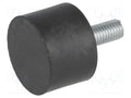 ELESA+GANTER DVA4-30-20-M8-70 Tärinänvaimennusjalka 30mm, 638N (50 kpl erä)