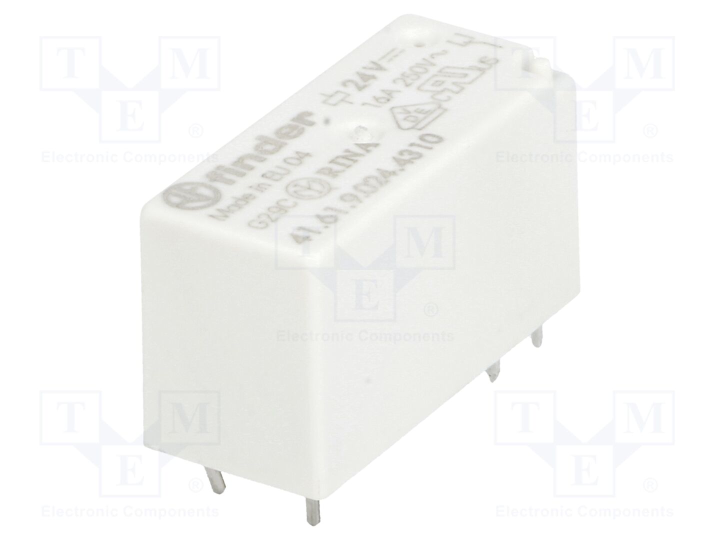FINDER 41.61.9.024.4310 Sähkömagneettinen rele 24VDC