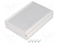 FISCHER ELEKTRONIK AKG-71-24-100-ME Kotelo paneelilla 71x100x24mm