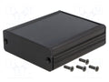 FISCHER ELEKTRONIK AKG-69-24-80-SA Kotelo paneelilla 69x80x24 mm